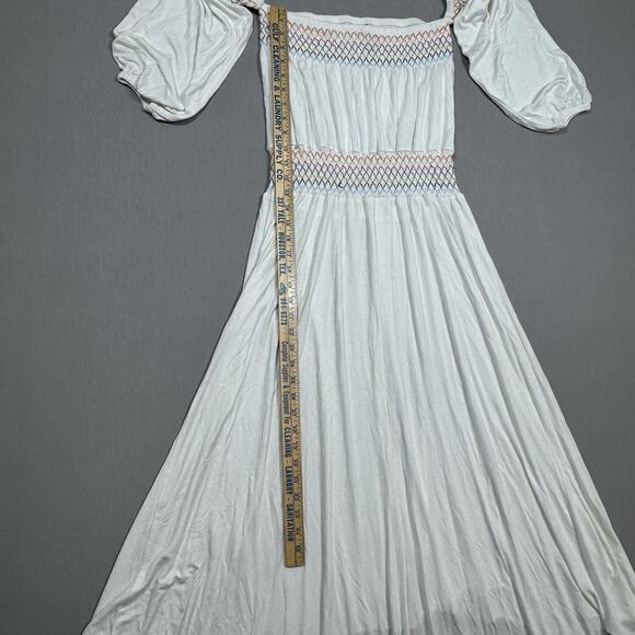 NWT Swimsuits for All Elle Dress Cover Up Size M 10/12 Rainbow Resort Wear Midi - Picture 9 of 14